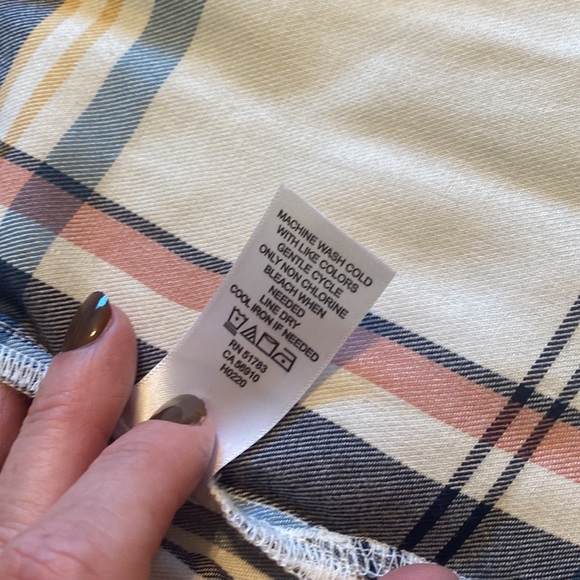 Plaid fringed cardigan - Picture 6 of 6